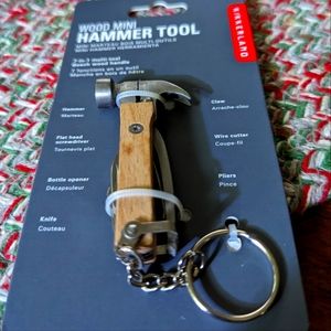 New in Box Kikkerland Mini hammer tool